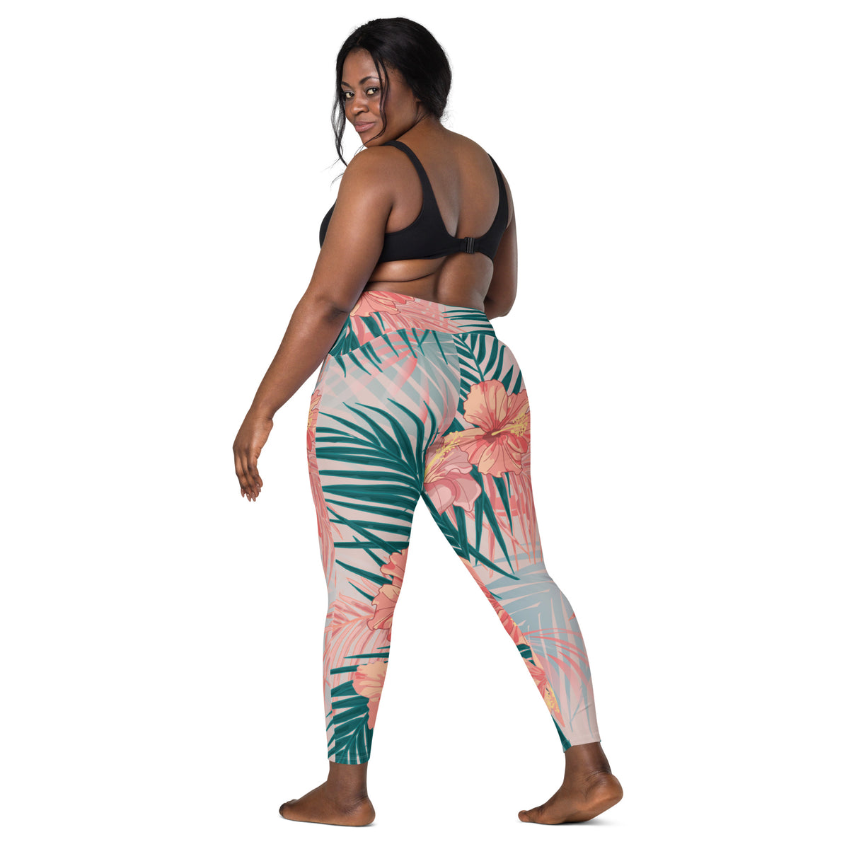 Tropical Paradise Leggings with Pockets