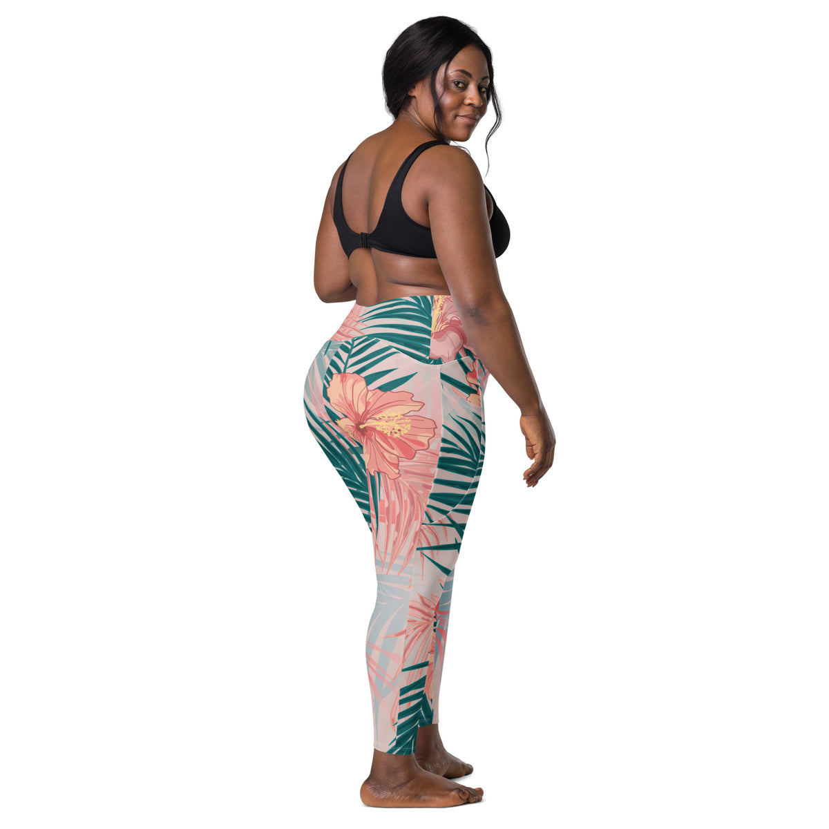 Tropical Paradise Leggings with Pockets