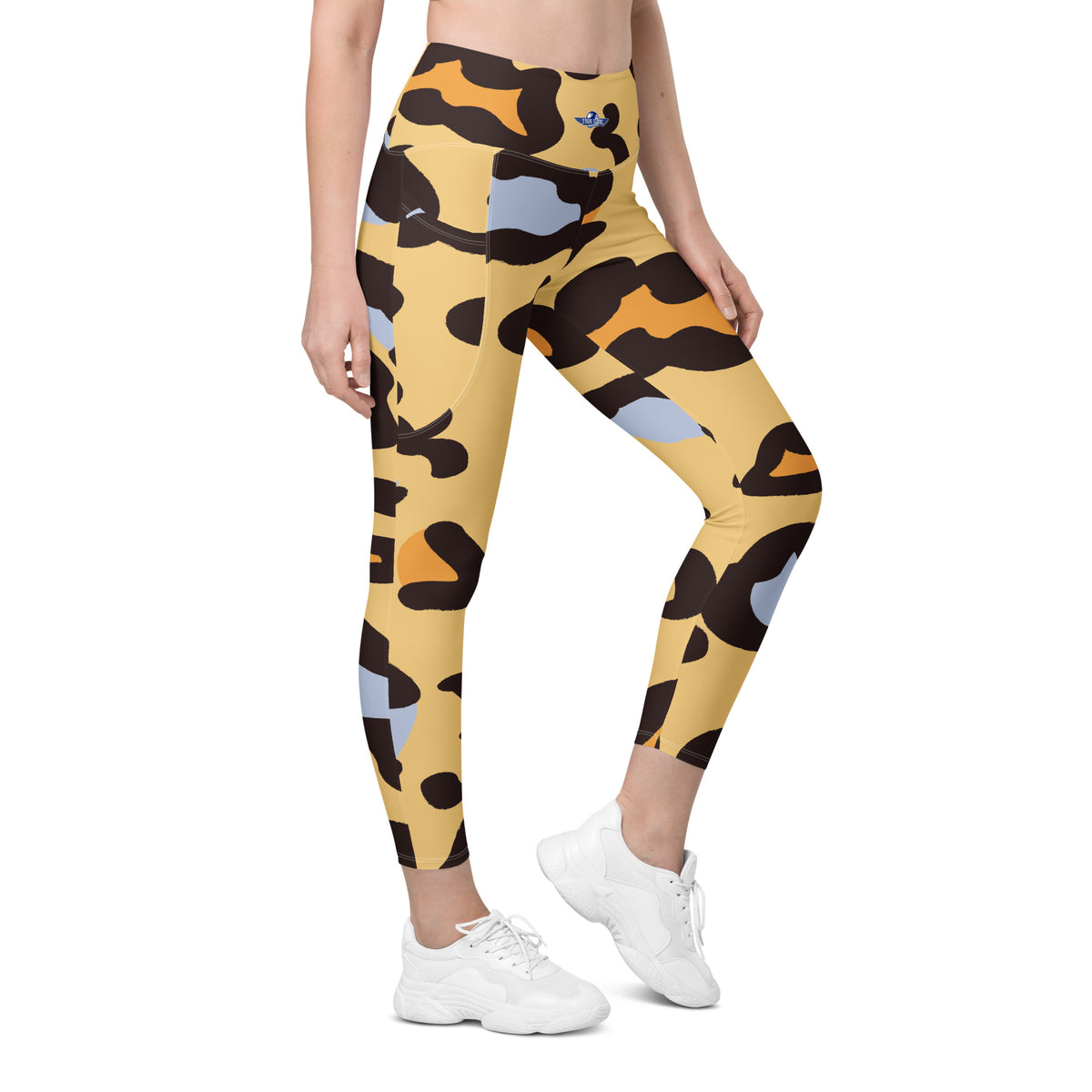 Chardonnay Leopard Leggings with Pockets