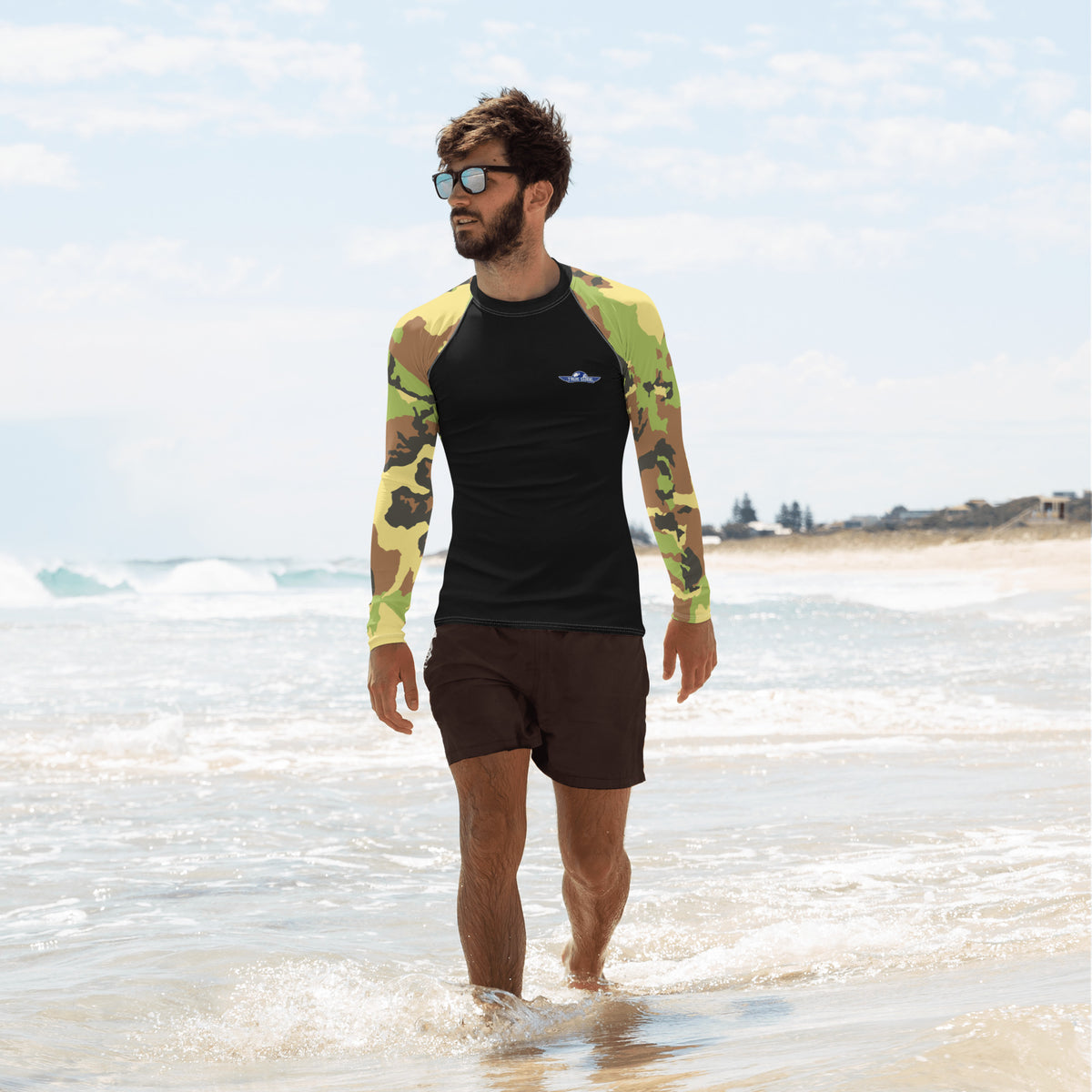 Camo Men's Rash Guard