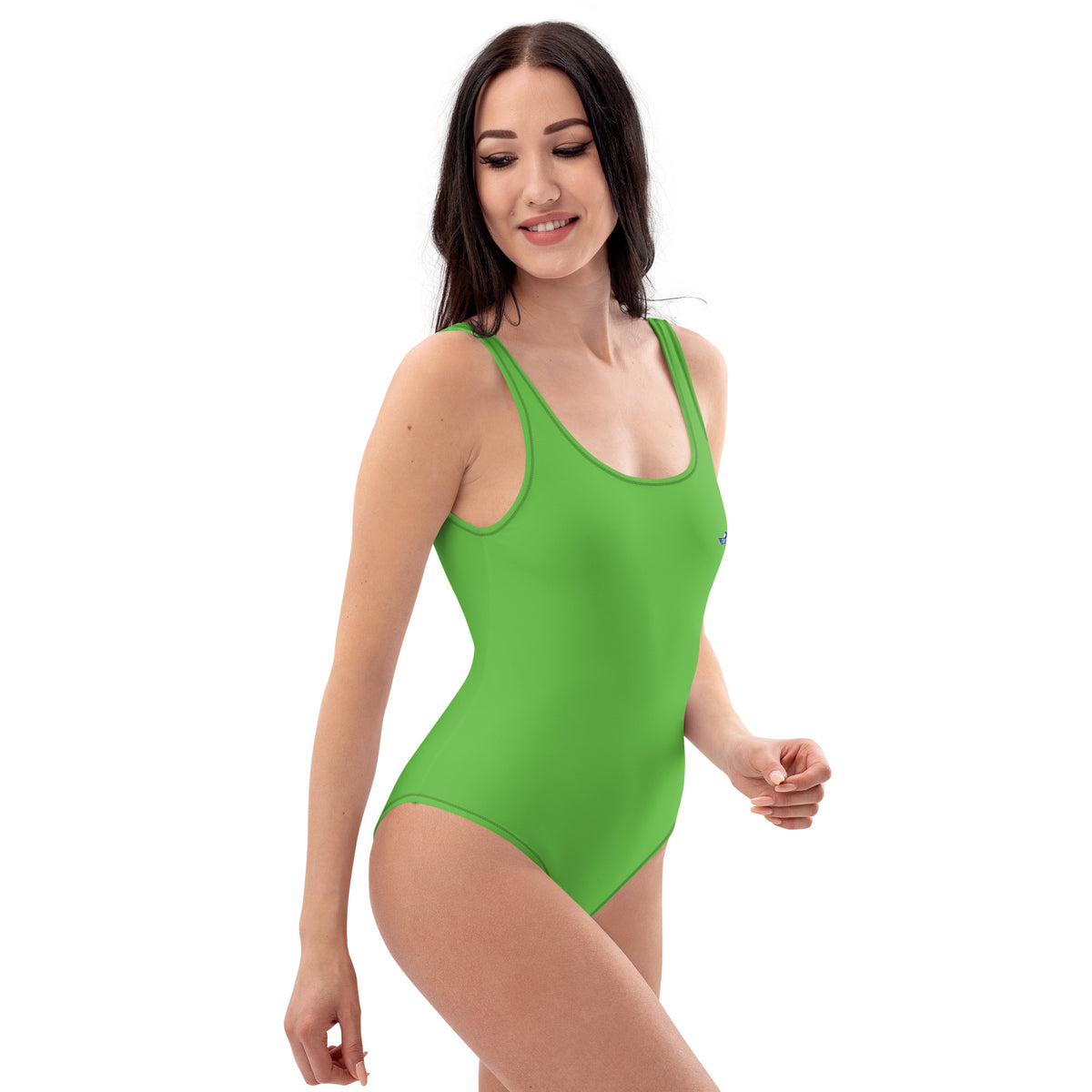 Kelly Green One-Piece Swimsuit