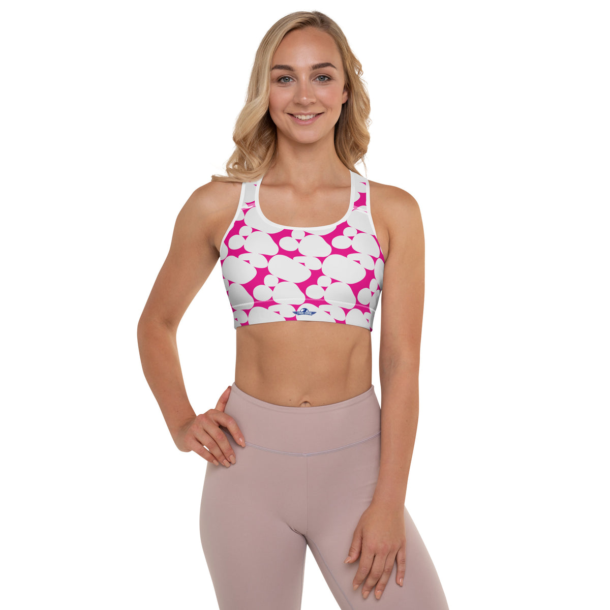 Medium Violet Padded Sports Bra