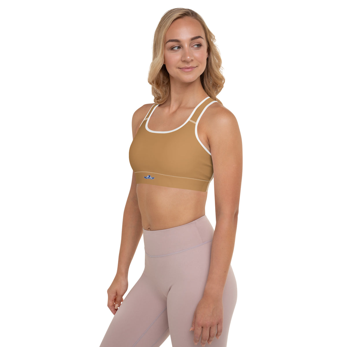 Nude Padded Sports Bra