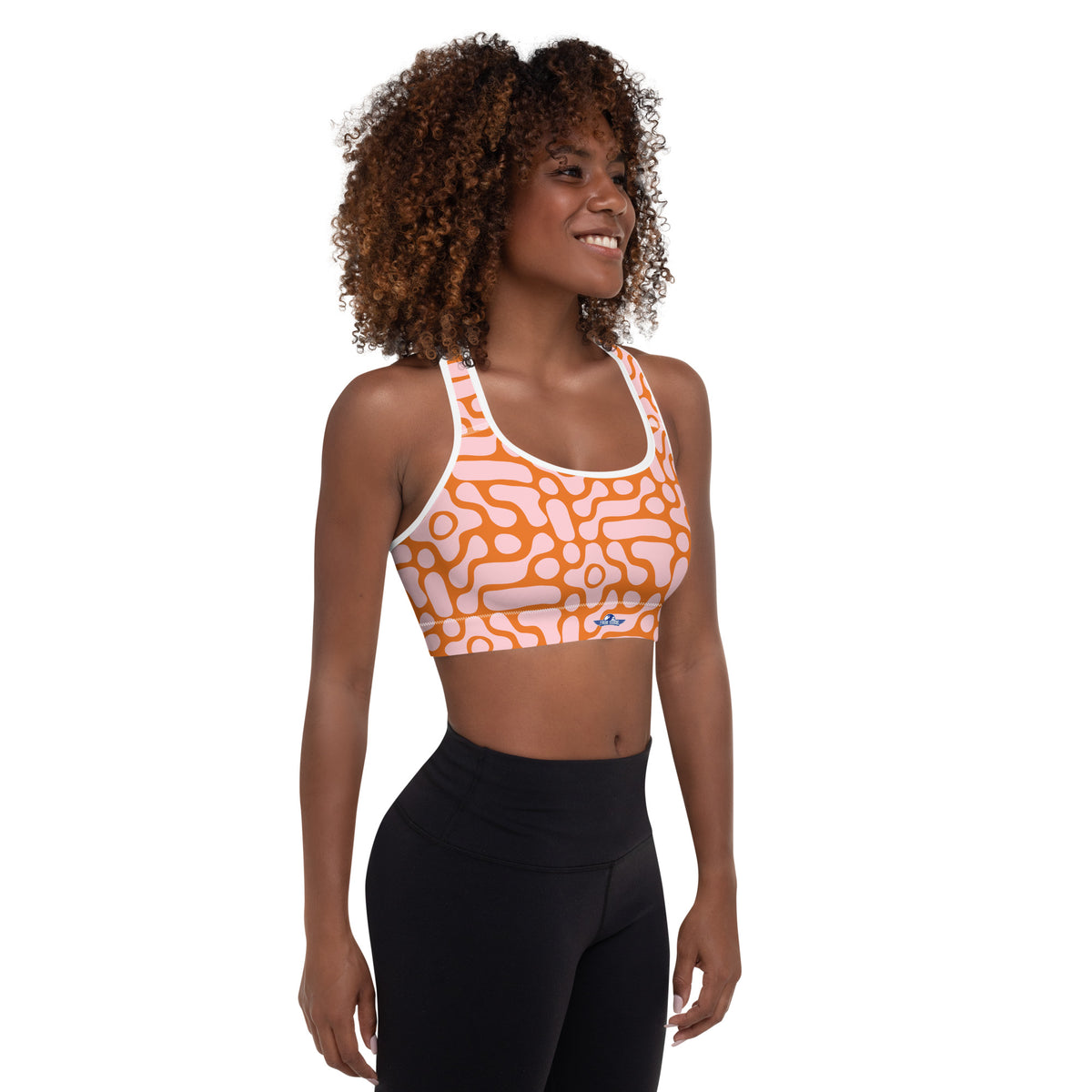 Mango Tango Padded Sports Bra