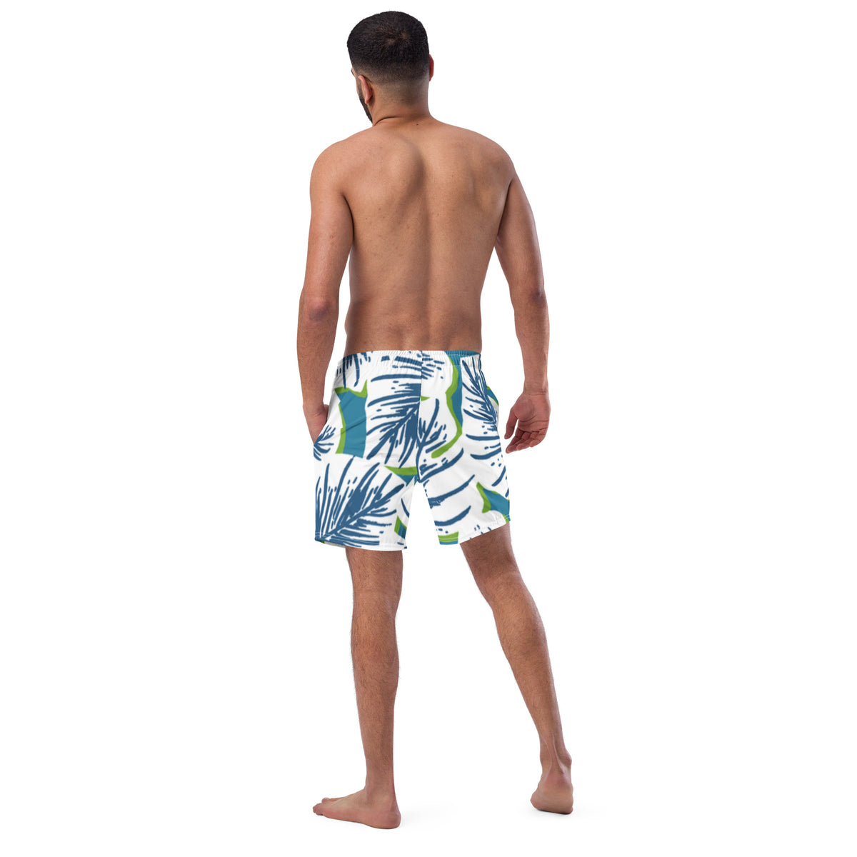 In Da Wild Men's swim trunks