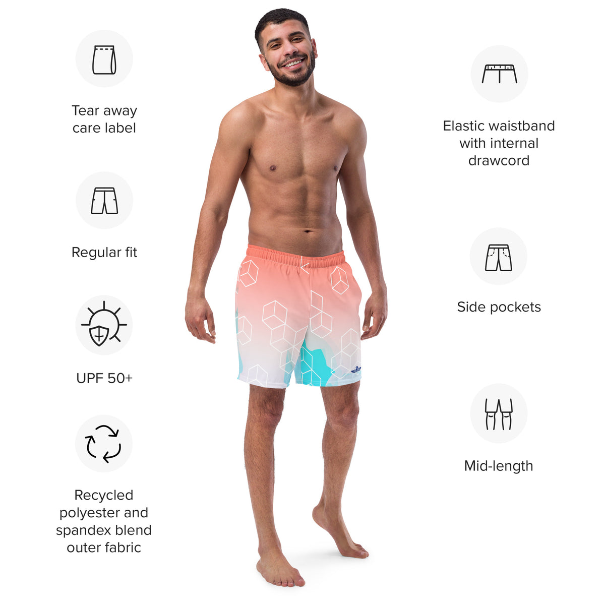 Ice Cube Men's swim trunks