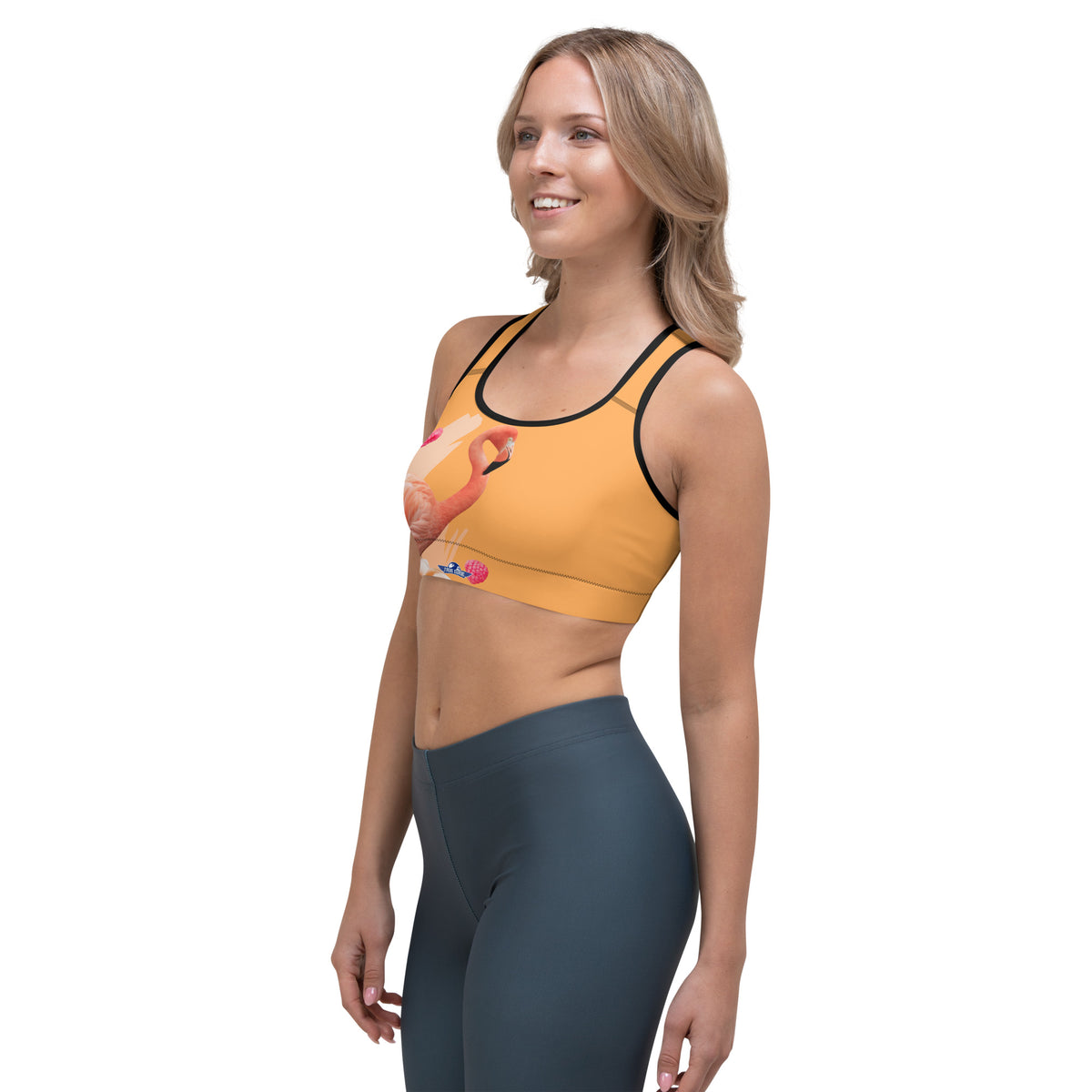 Flamingo Sports Bra