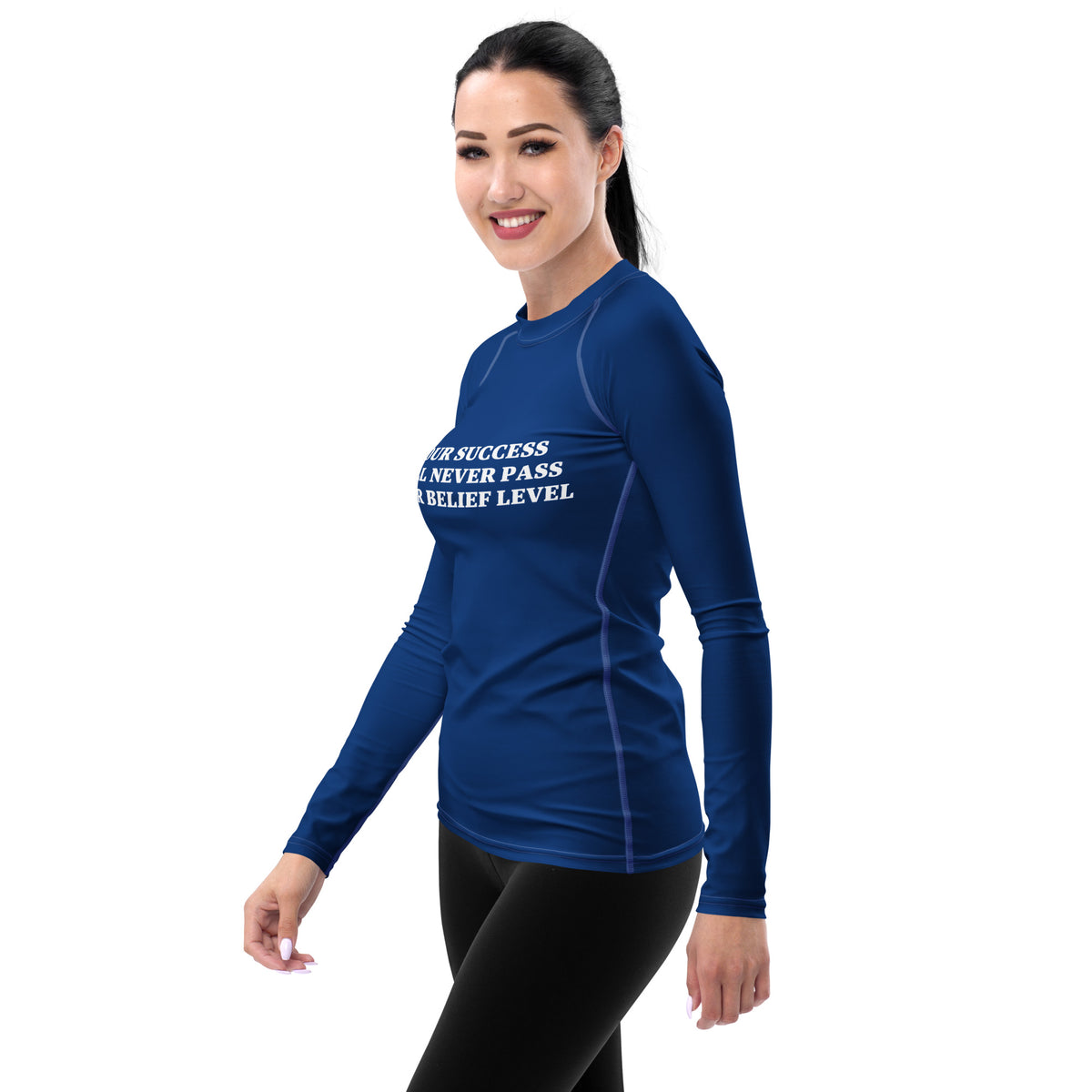 Women's Belief Level Rash Guard