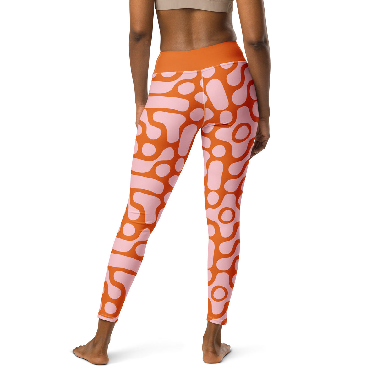 Mango Tango Yoga Leggings