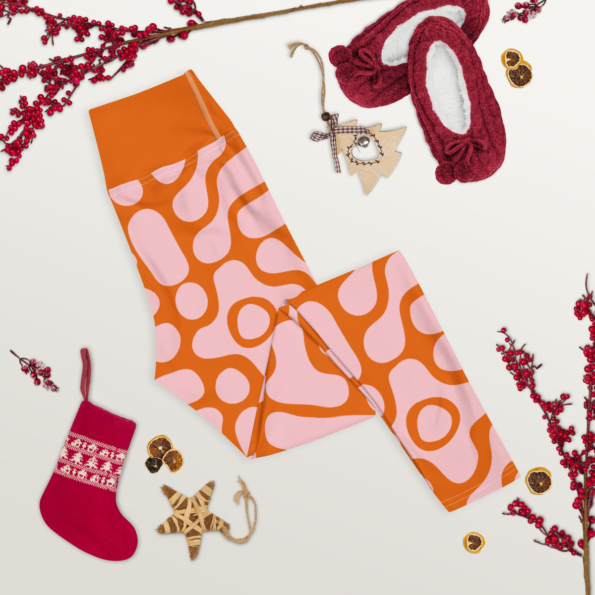 Mango Tango Yoga Leggings