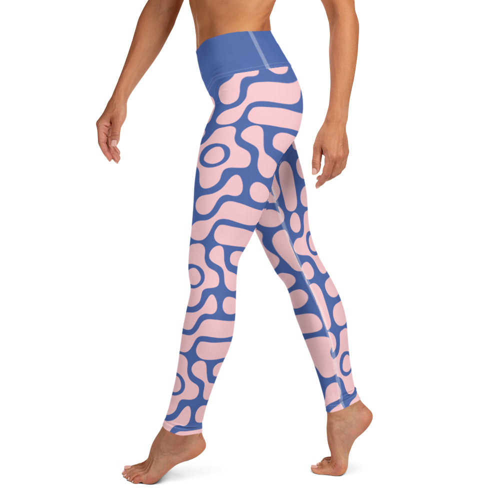 Mariner Blue Yoga Leggings