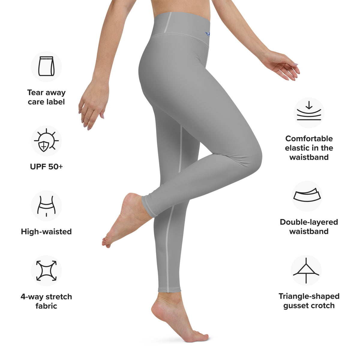 Grey Yoga Leggings
