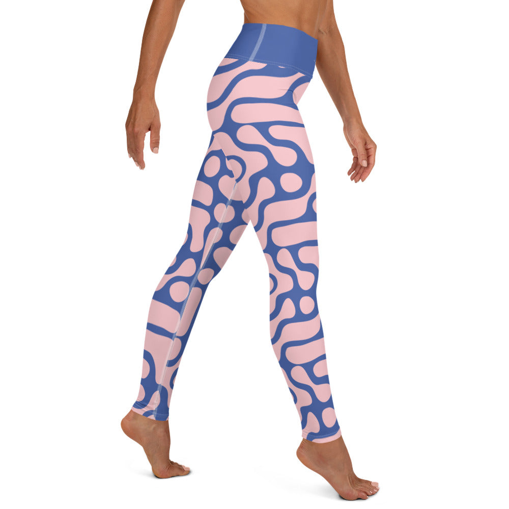 Mariner Blue Yoga Leggings