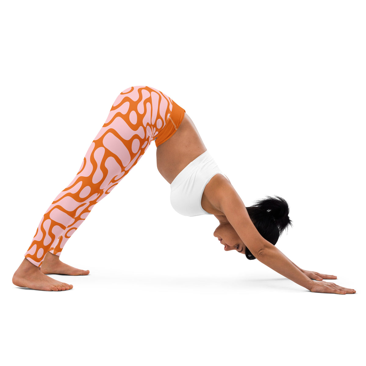 Mango Tango Yoga Leggings