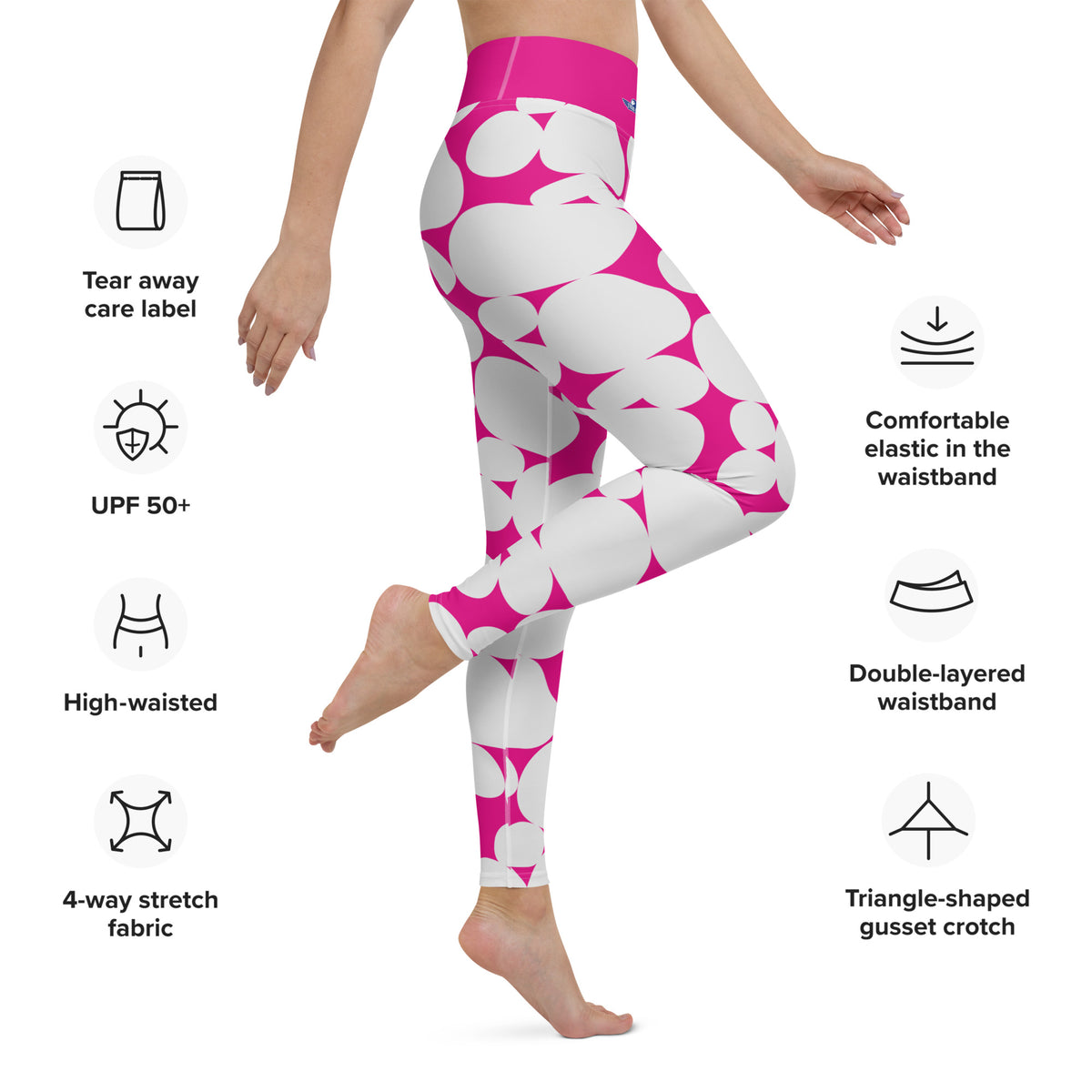 Medium Violet Yoga Leggings