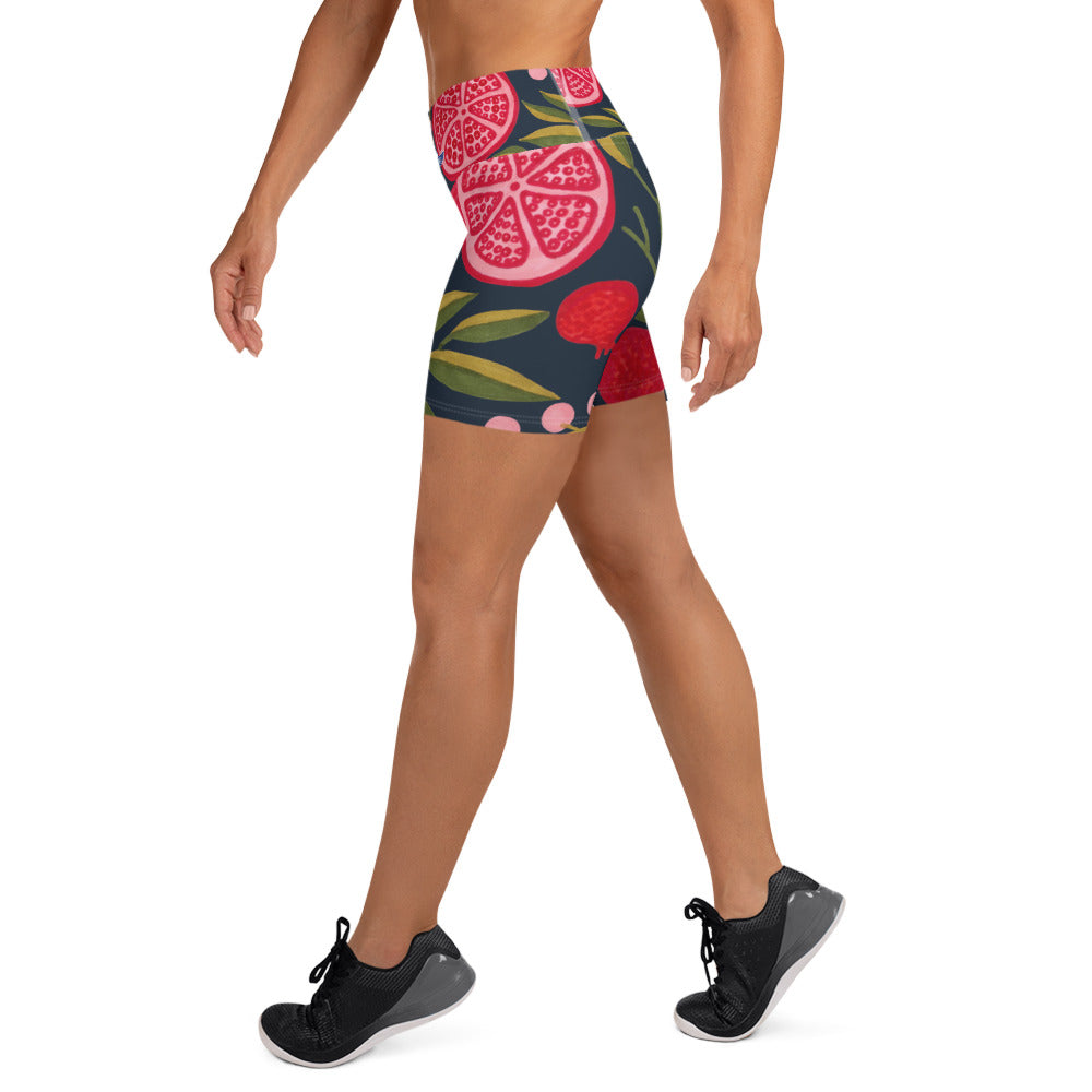 Sweet Fruits Yoga Shorts