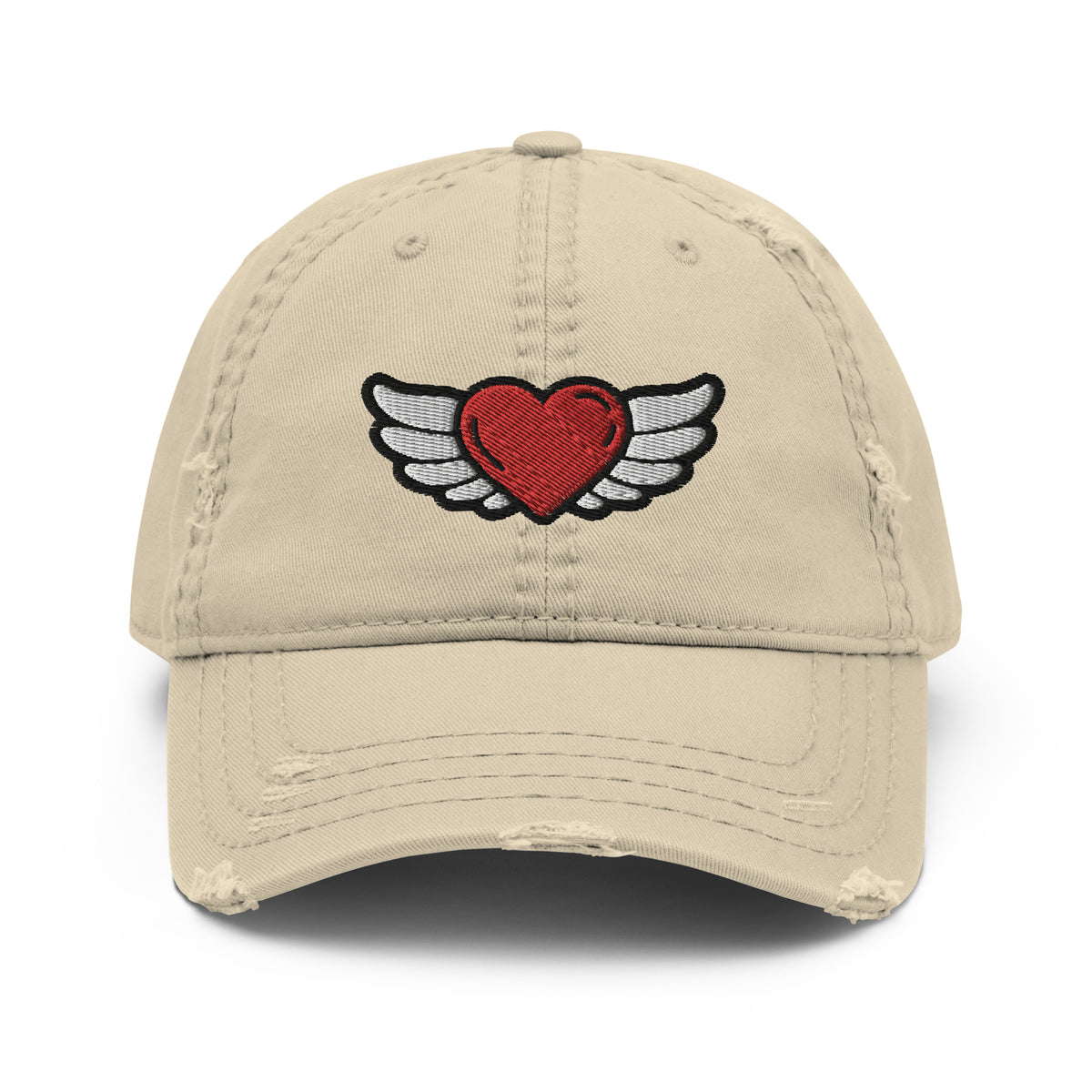 Heavenly Love Distressed Dad Hat