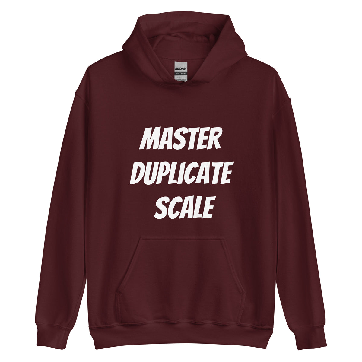 Master Duplicate Scale Unisex Hoodie