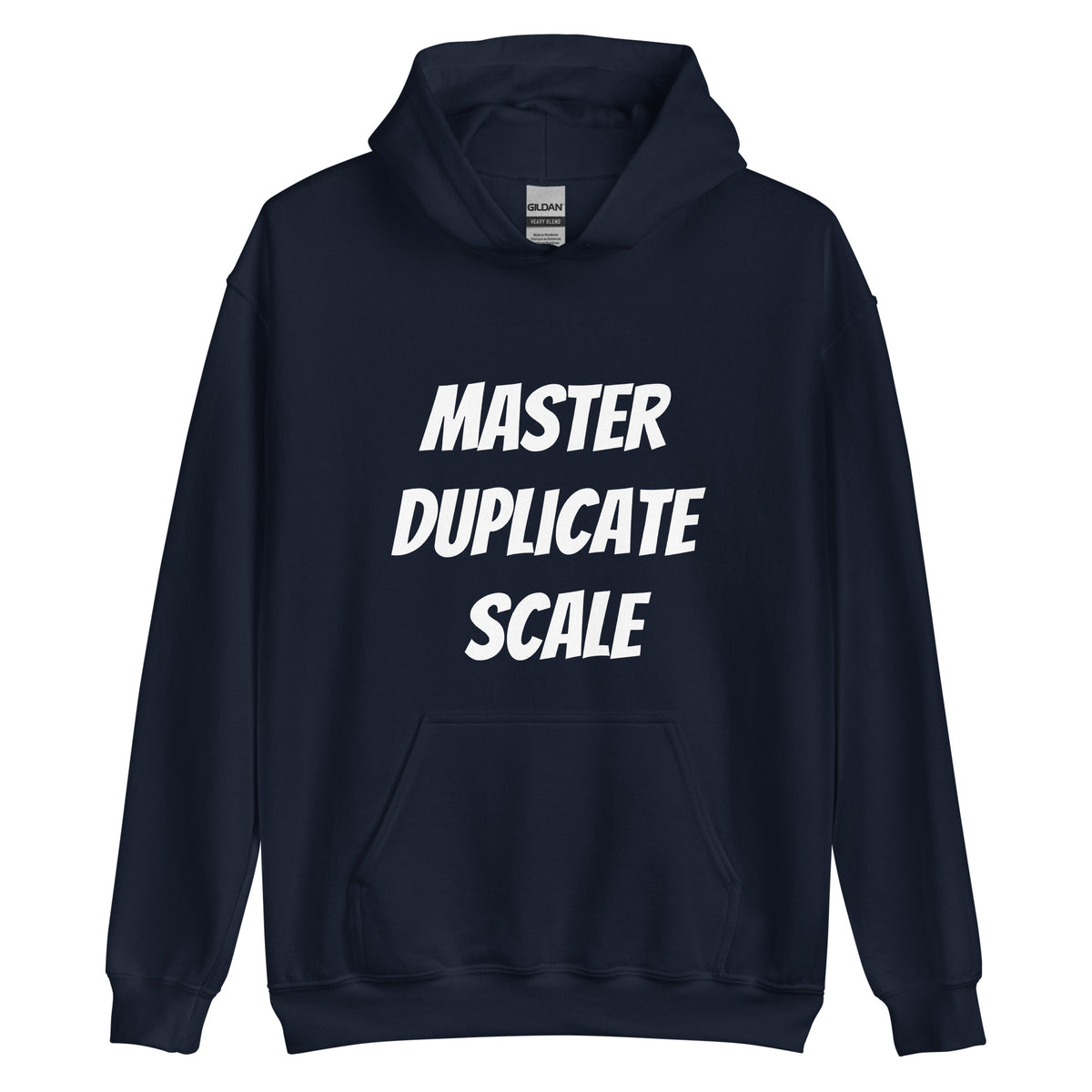 Master Duplicate Scale Unisex Hoodie