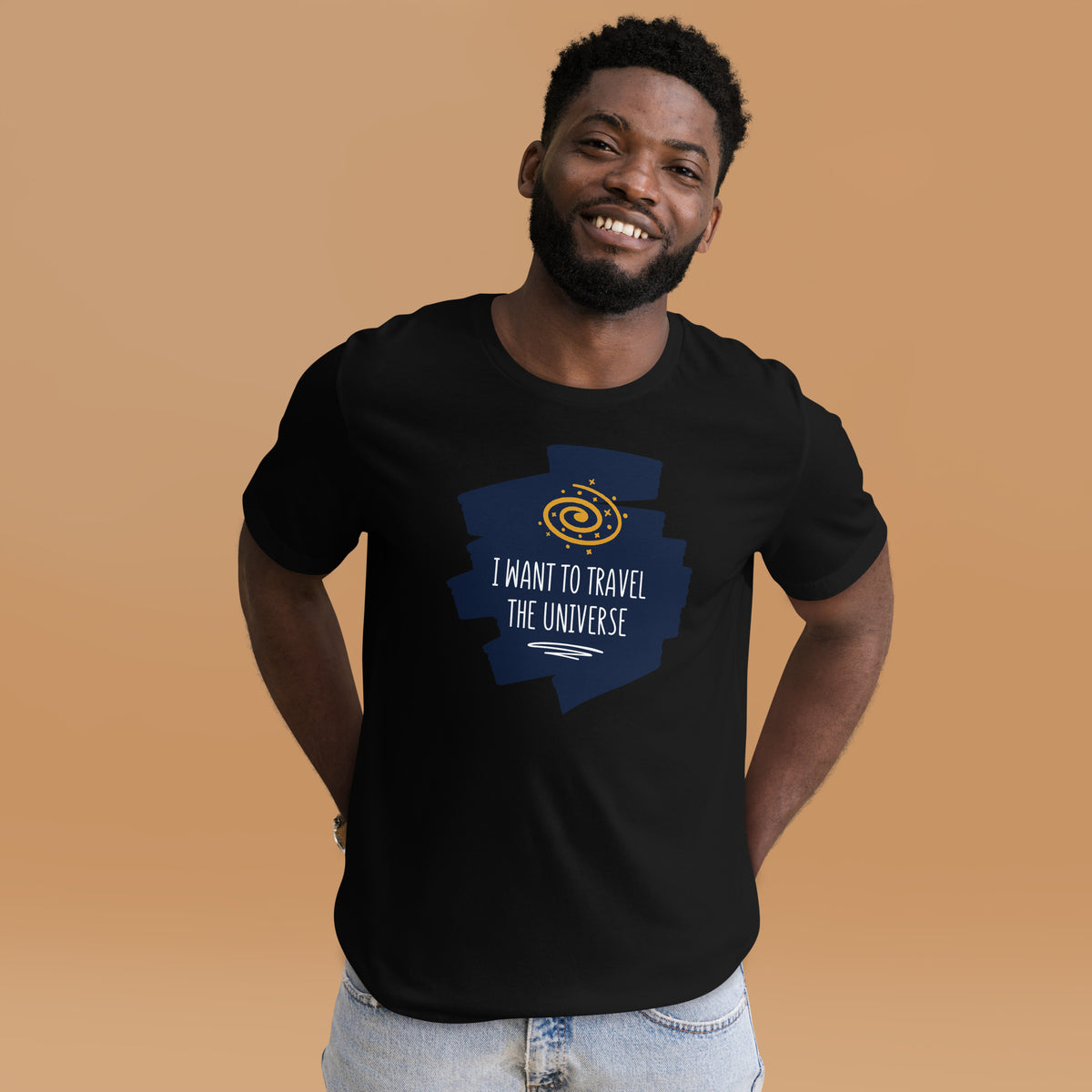 I Want To Travel The Universe Men's T-Shirt