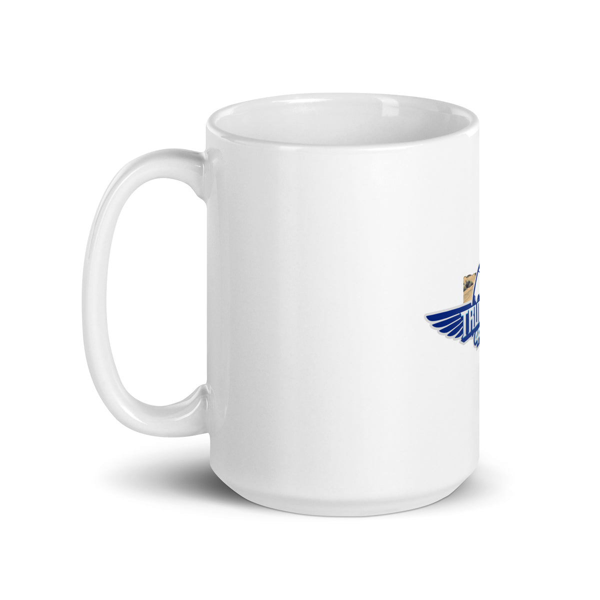 TGD White glossy mug