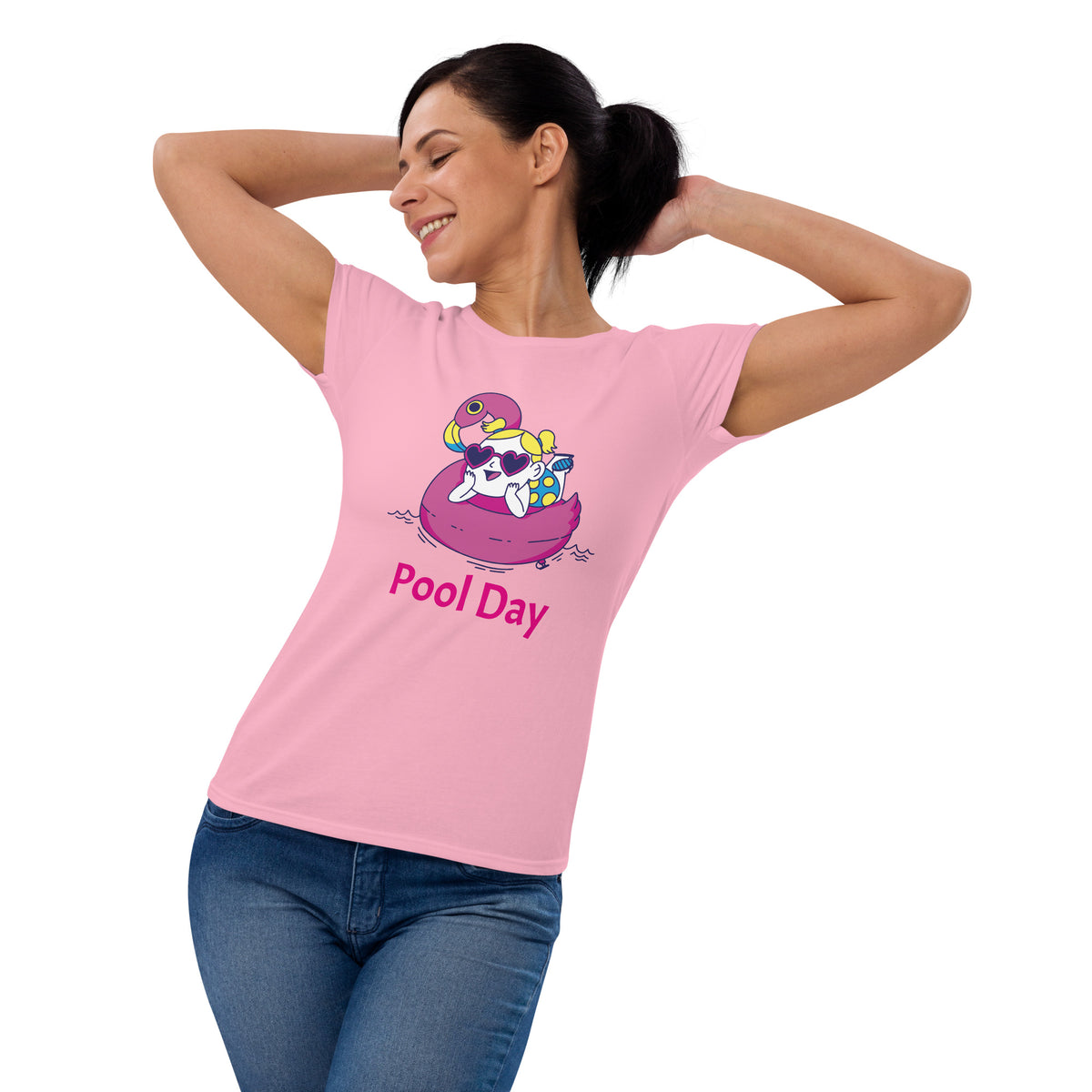 Pool Day Women's Short Sleeve T-Shirt