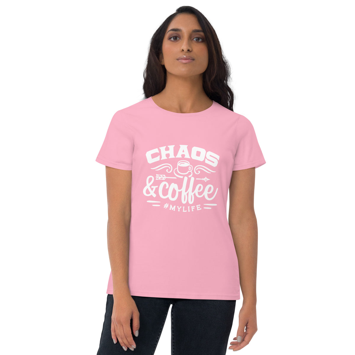 Chaos & Coffee My Life Women's Short Sleeve T-Shirt