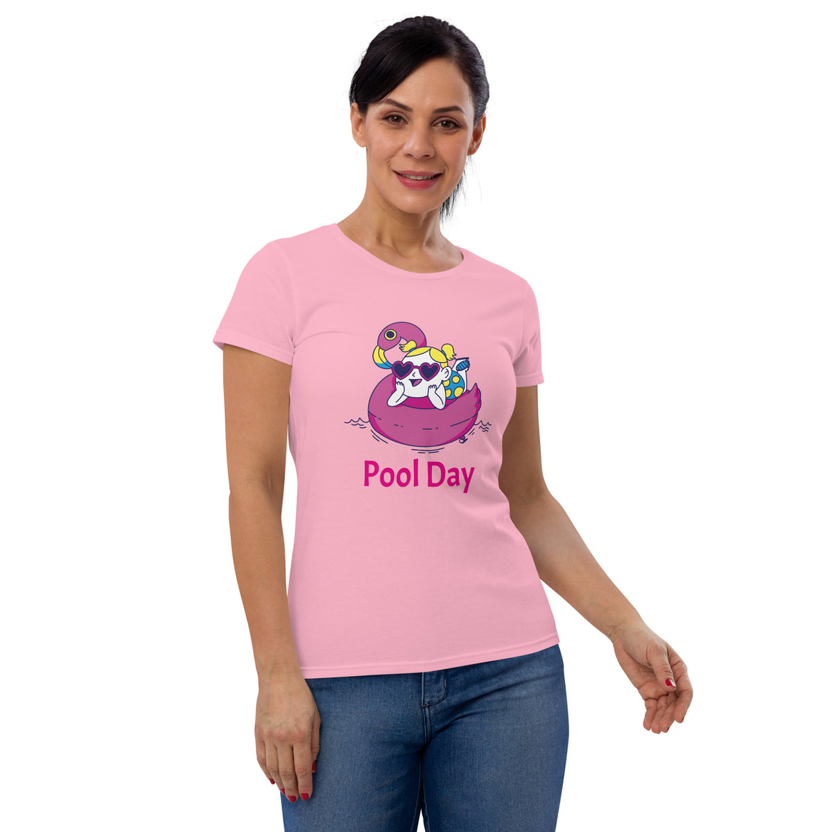 Pool Day Women's Short Sleeve T-Shirt