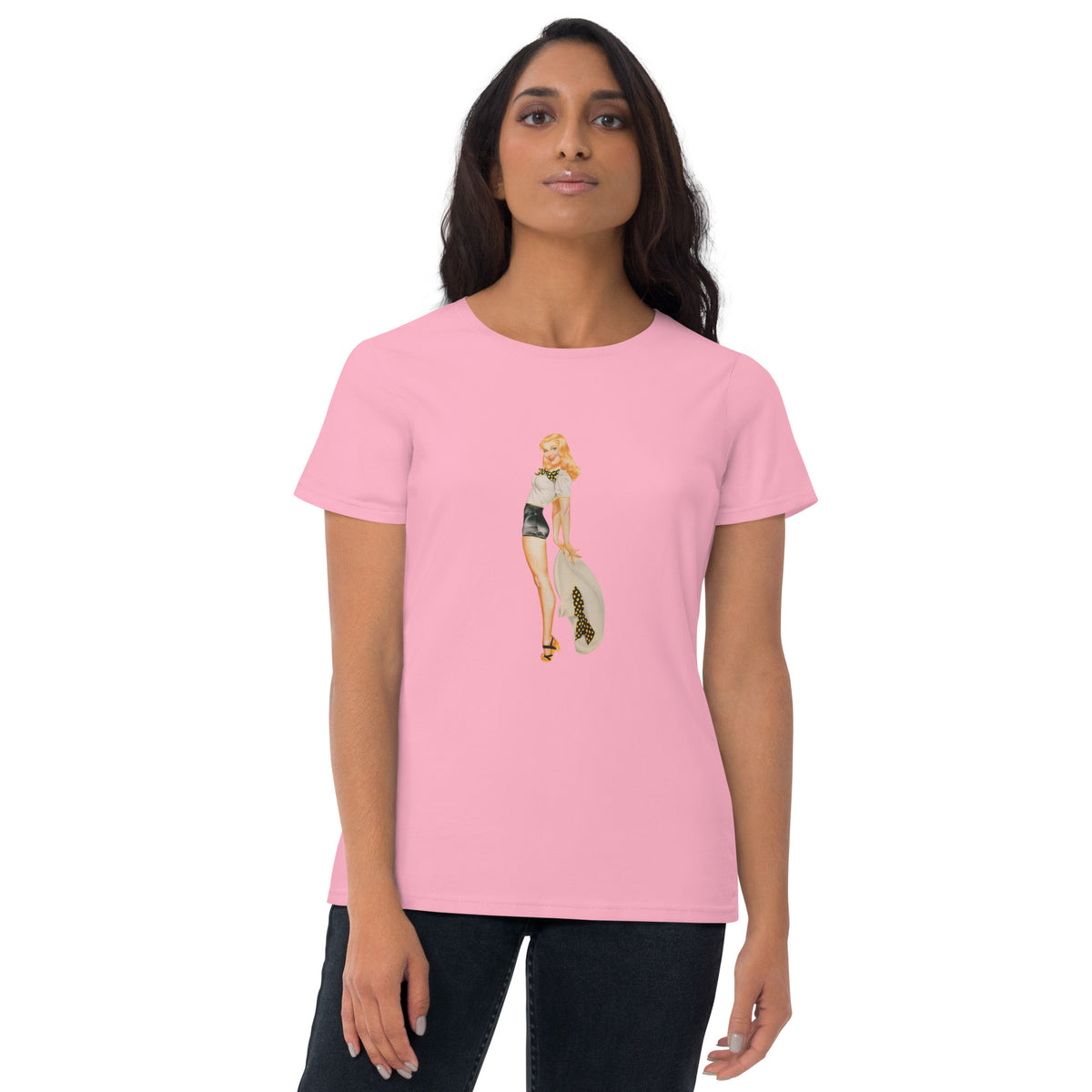 Retro Flirty Maiden Women's short sleeve t-shirt