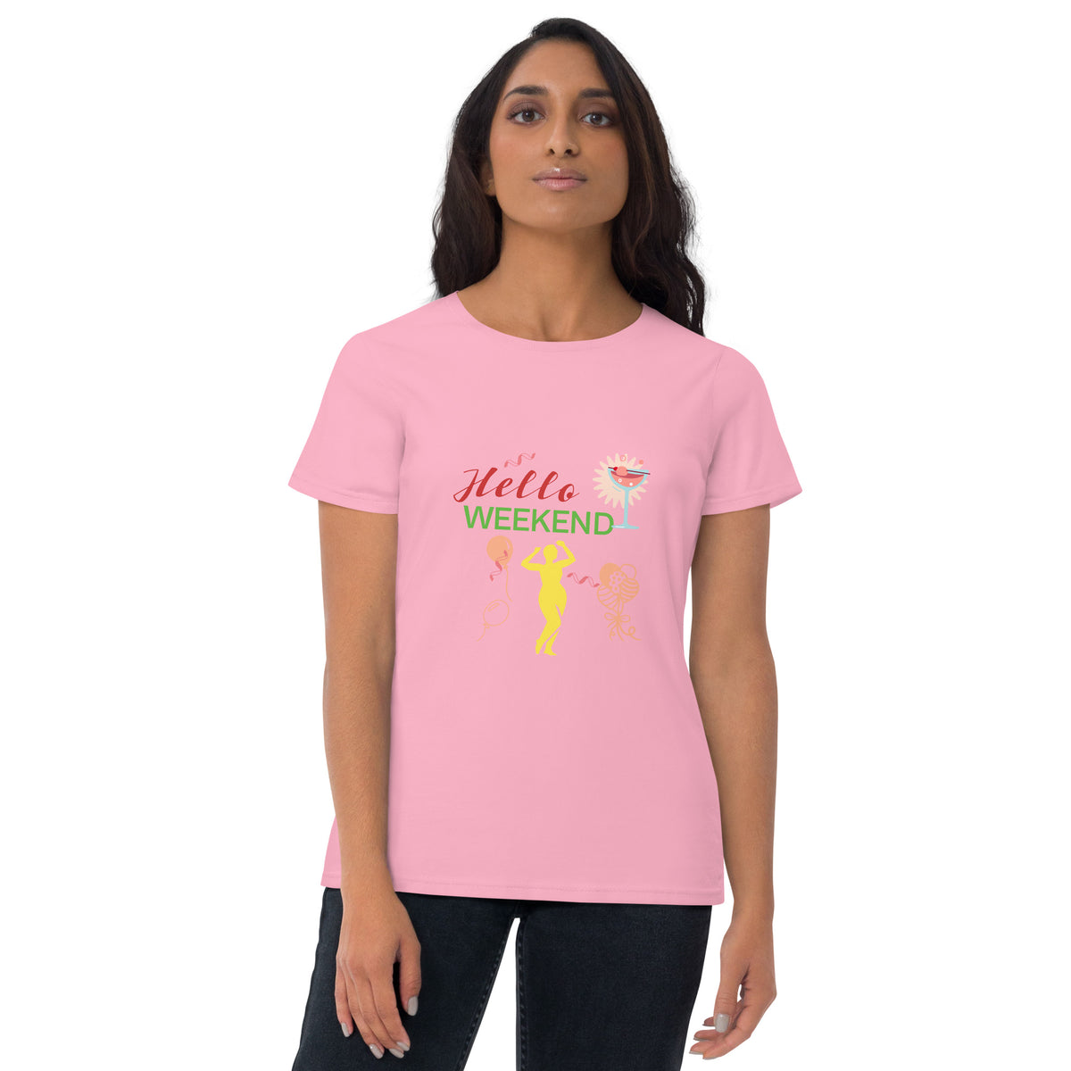 Hello Weekend Women's short sleeve t-shirt