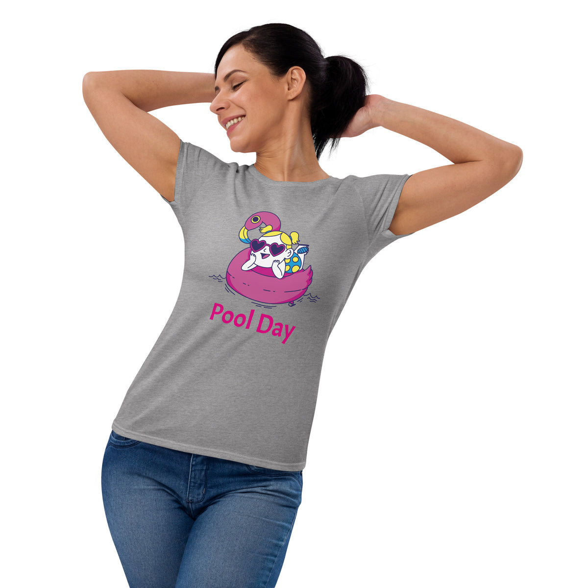 Pool Day Women's Short Sleeve T-Shirt