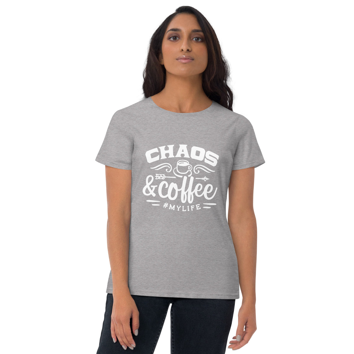 Chaos & Coffee My Life Women's Short Sleeve T-Shirt