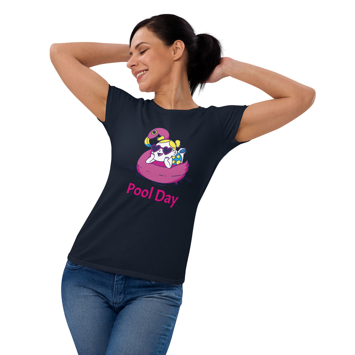 Pool Day Women's Short Sleeve T-Shirt