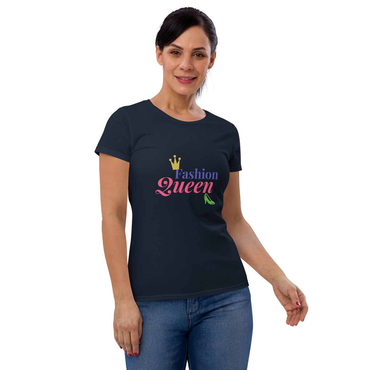 Fashion Queen Women's Short Sleeve T-Shirt