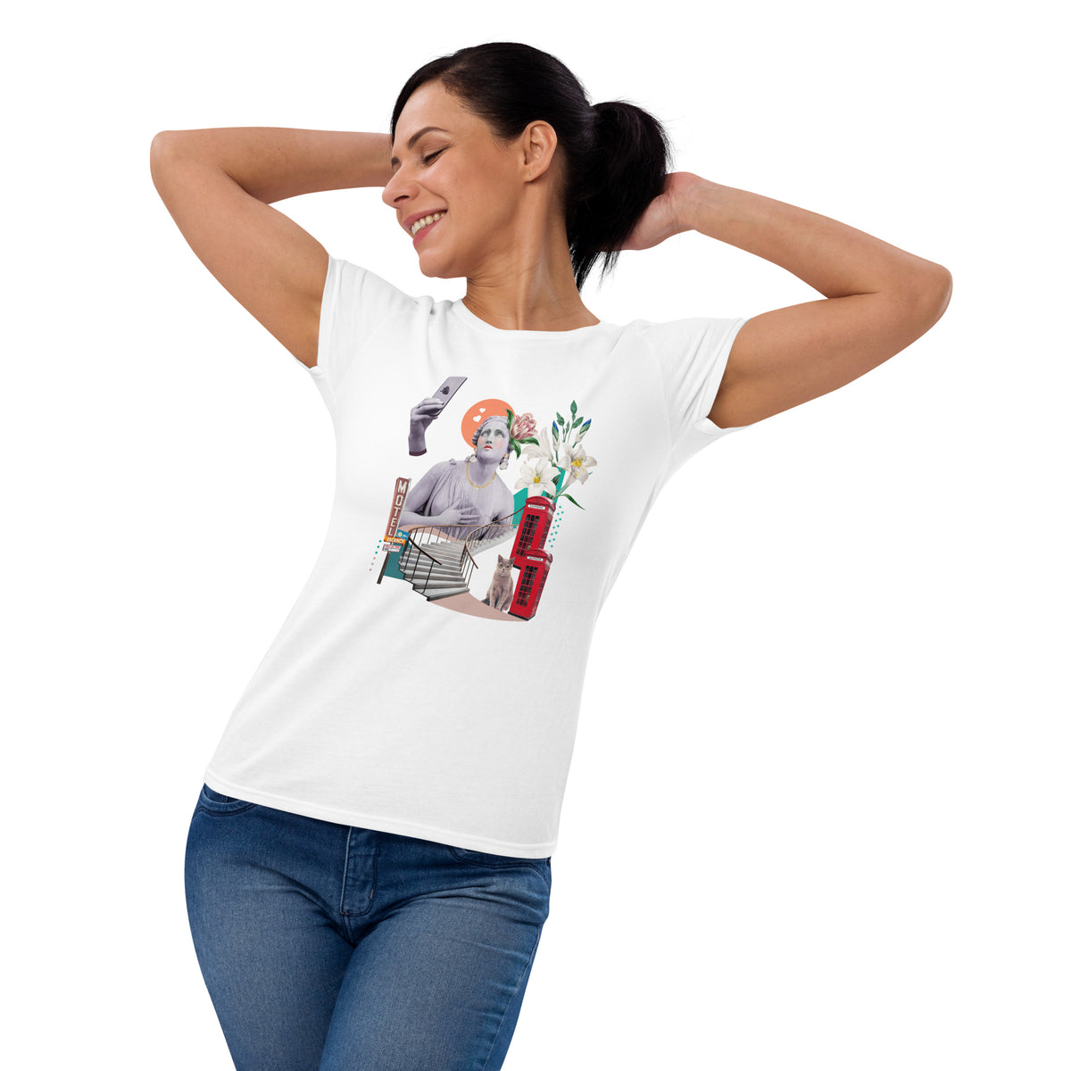 Fashion Women's short sleeve t-shirt