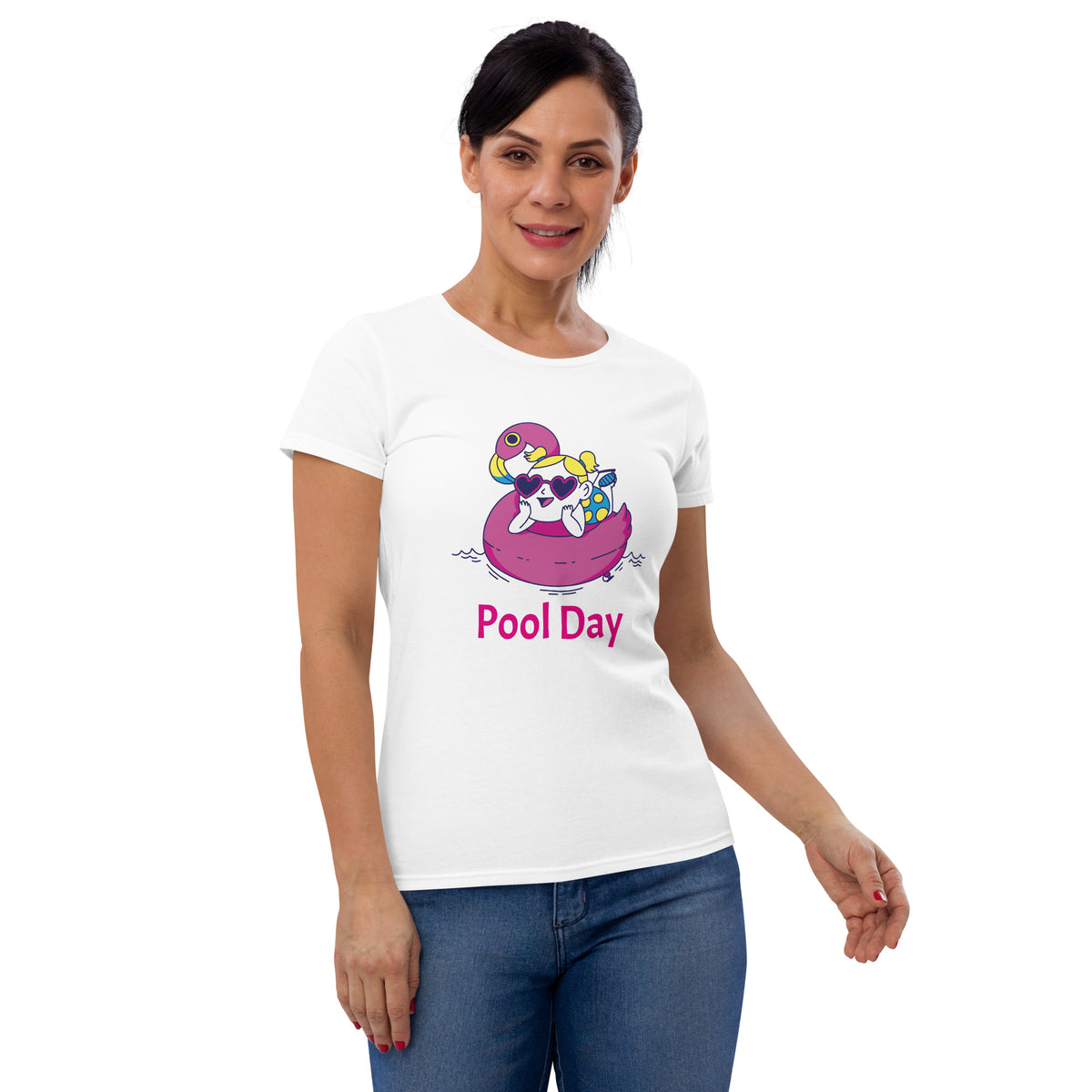 Pool Day Women's Short Sleeve T-Shirt